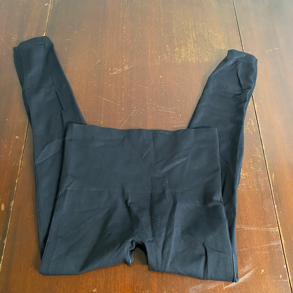 Lightly used Black spanx leggings